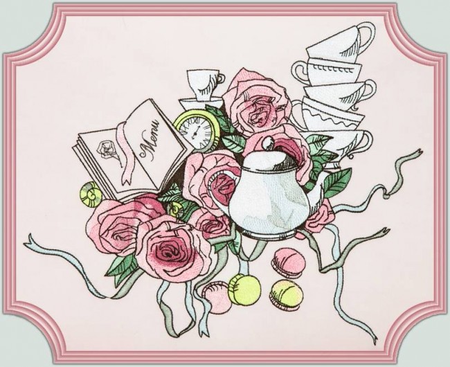 BFC1408 Tea & Roses Anyone?