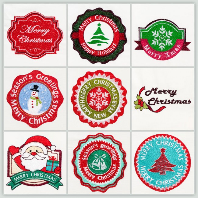 BFC1411 Christmas Labels