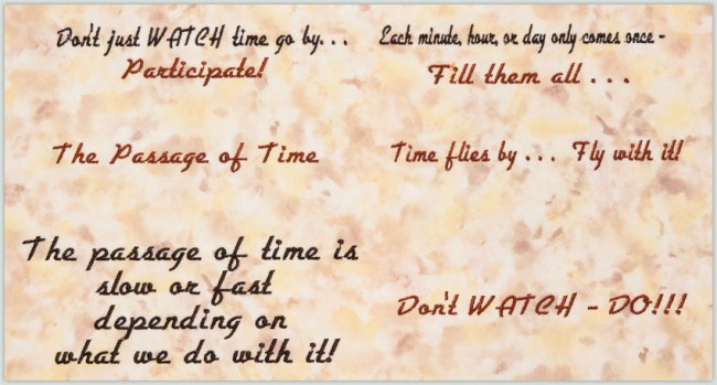 BFC1412 The Passsage of Time Vintage Watches