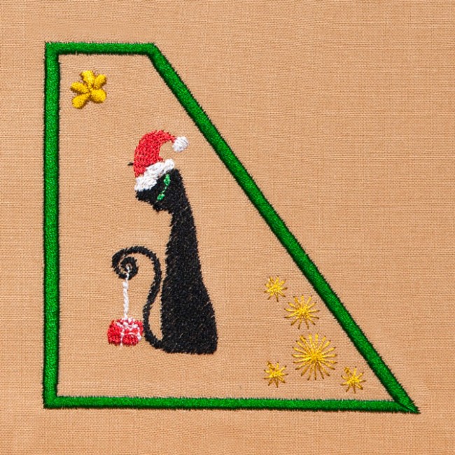 BFC1414 QIH Crazy Patch Christmas Tree