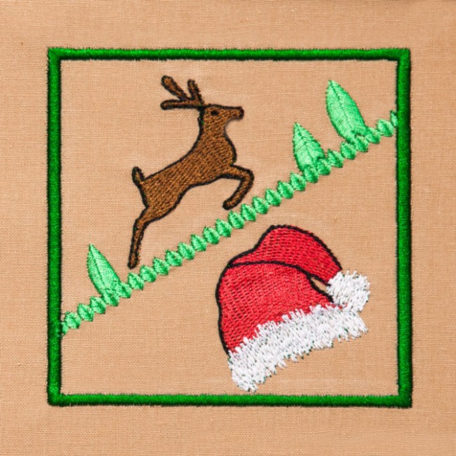 BFC1414 QIH Crazy Patch Christmas Tree
