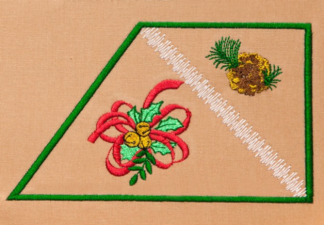 BFC1414 QIH Crazy Patch Christmas Tree