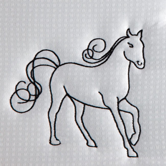 BFC1419 Horse Sketches Quilt Set