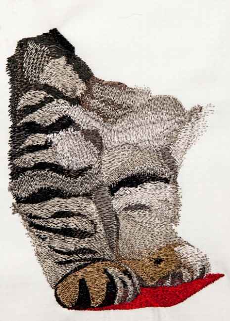 BFC1420 Large Kitten and Mouse
