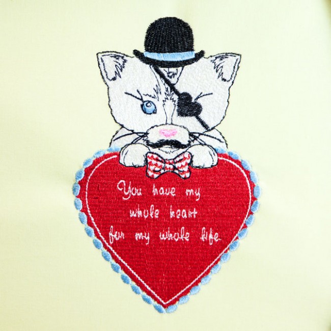 BFC1424 Hipster Animals in Love Filled