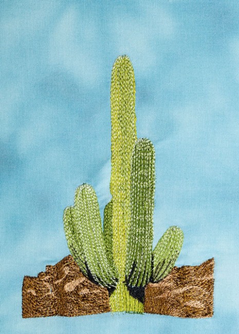 BFC1429 Southwestern Cactus Handbag