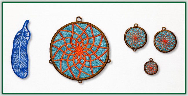 BFC1436 Dream Catchers for Organza
