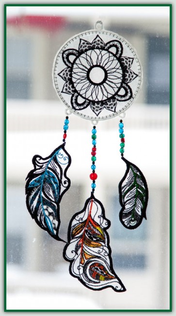 BFC1436 Dream Catchers for Organza