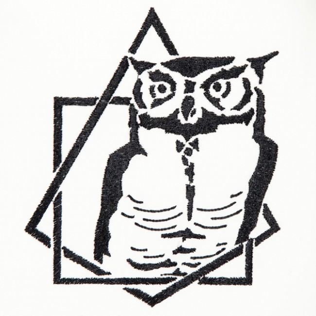 BFC1447 Blackwork Owls