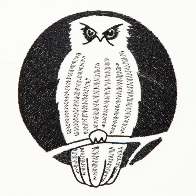 BFC1447 Blackwork Owls