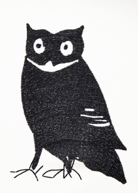 BFC1447 Blackwork Owls
