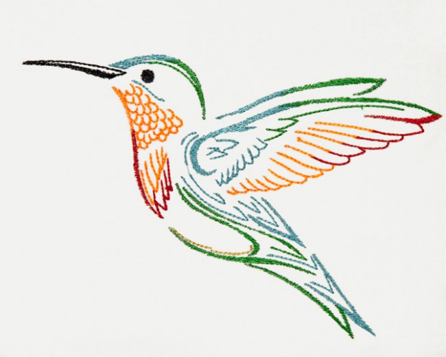BFC1449 Fantasy Hummingbirds