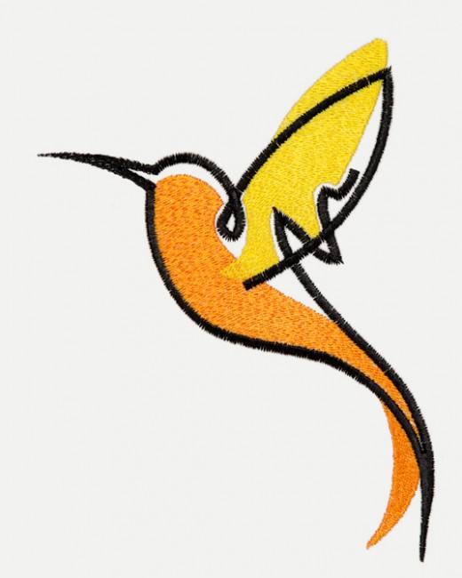 BFC1449 Fantasy Hummingbirds
