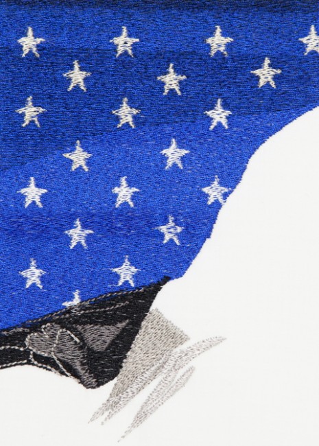 BFC1463 Large Eagle with American Flag