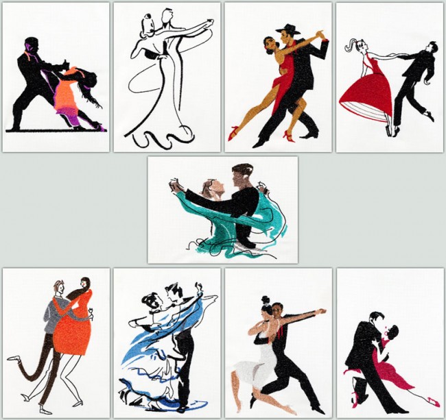 BFC1475 Dancing Couples