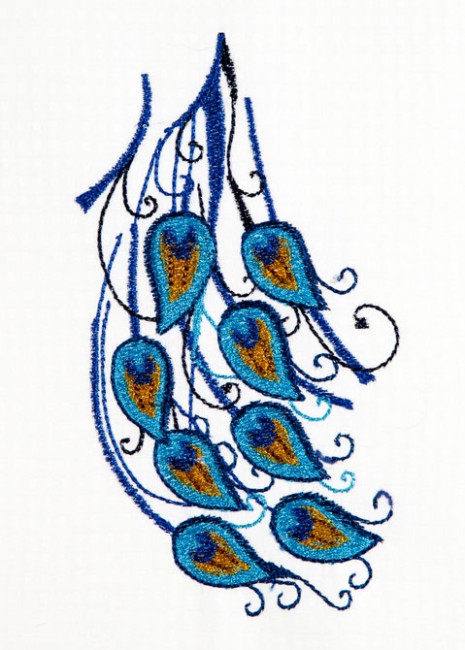 BFC1476 Large Decorative Peacock