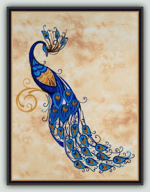 BFC1476 Large Decorative Peacock