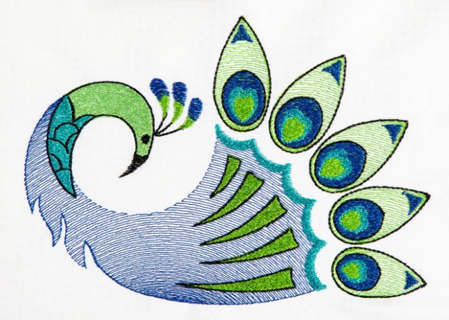 BFC1477 Decorative Peacocks 02