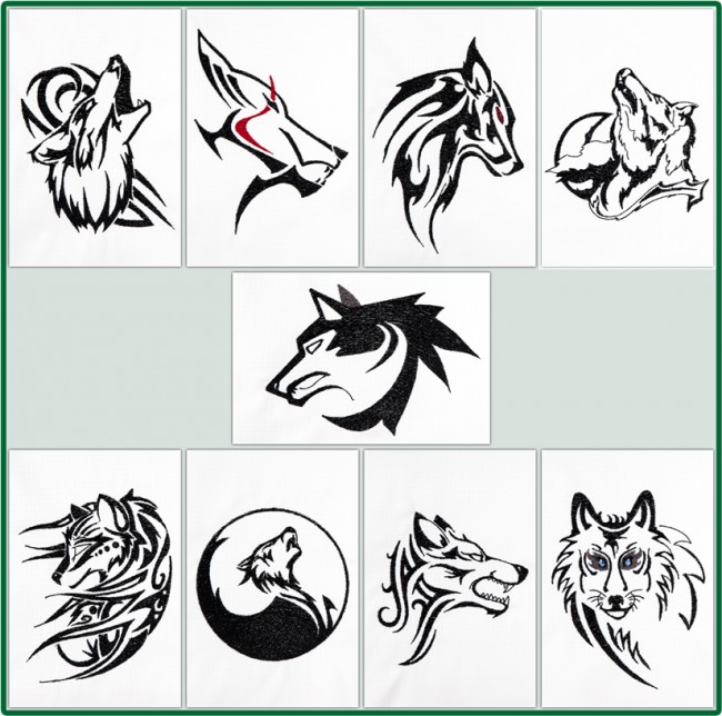 BFC1482 Tribal Wolves