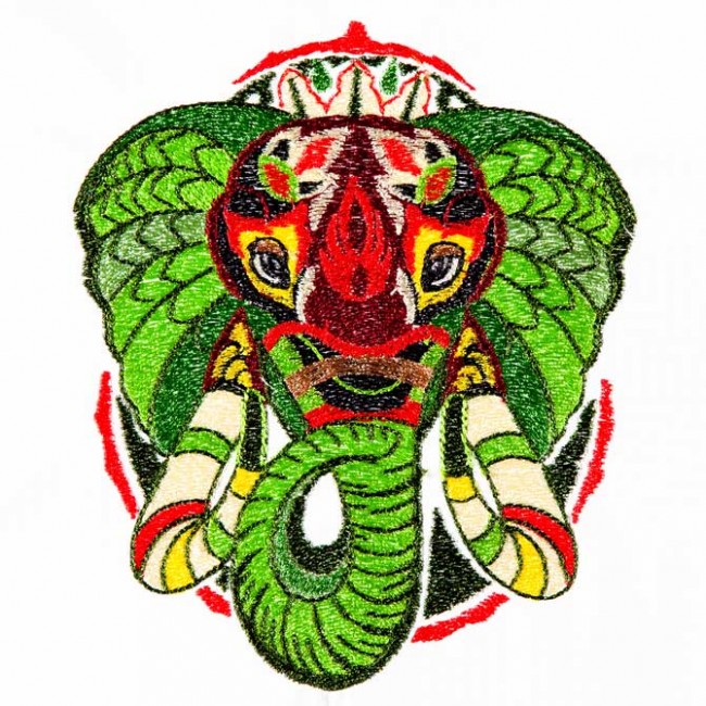 BFC1486 Decorative Elephants