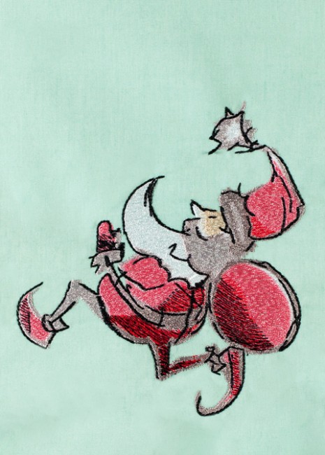 BFC1492 Outrageous Santas