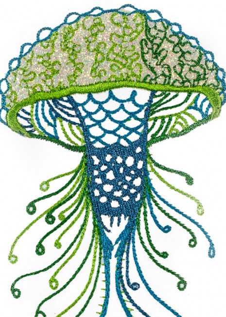 BFC1493 Art Quilt - Ocean Fantasy