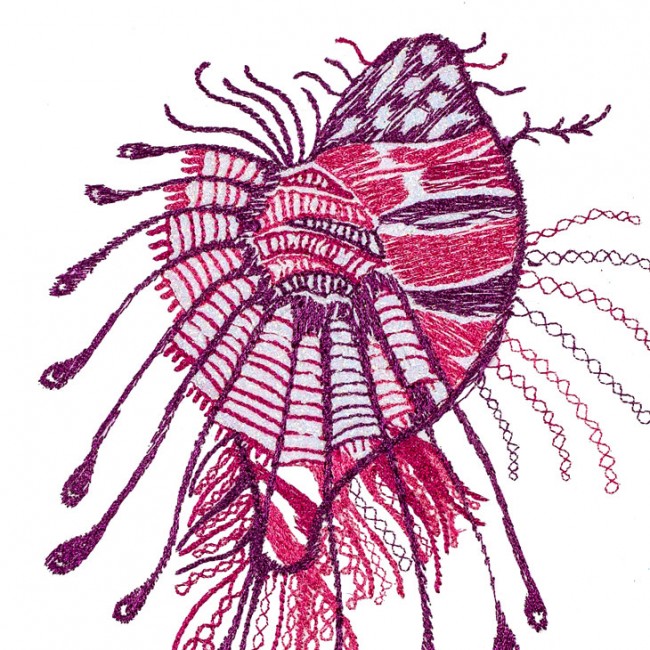 BFC1493 Art Quilt - Ocean Fantasy