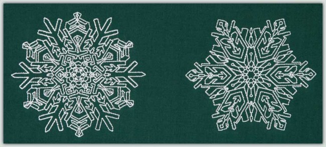 BFC1497 Geometric Snowflakes 3 Ways