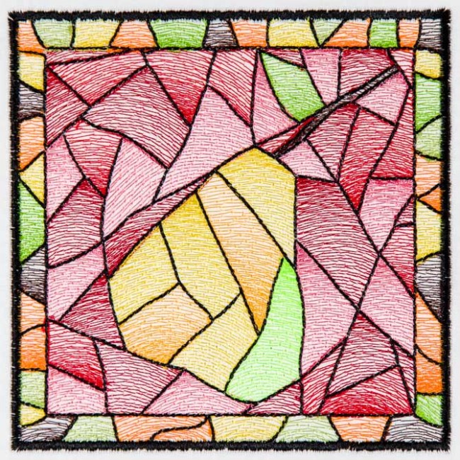 BFC1512 Stained Glass Squares-Fruit