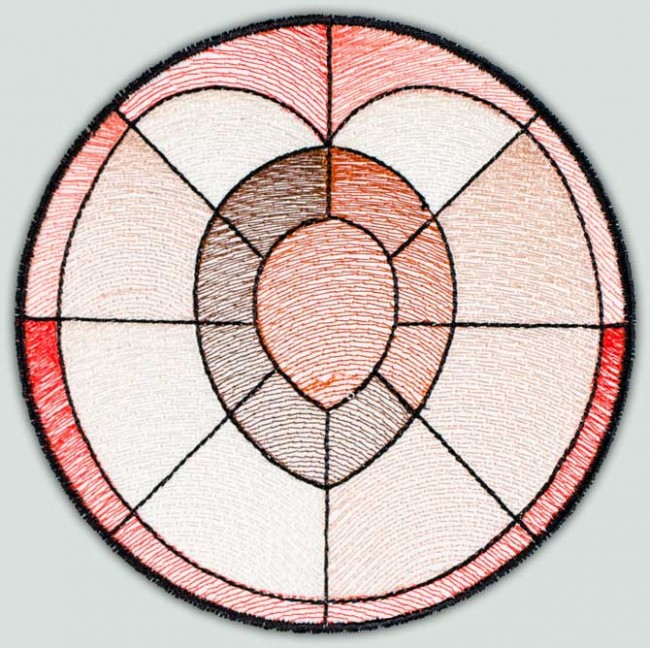 BFC1514 Stained Glass Circles-Fruit