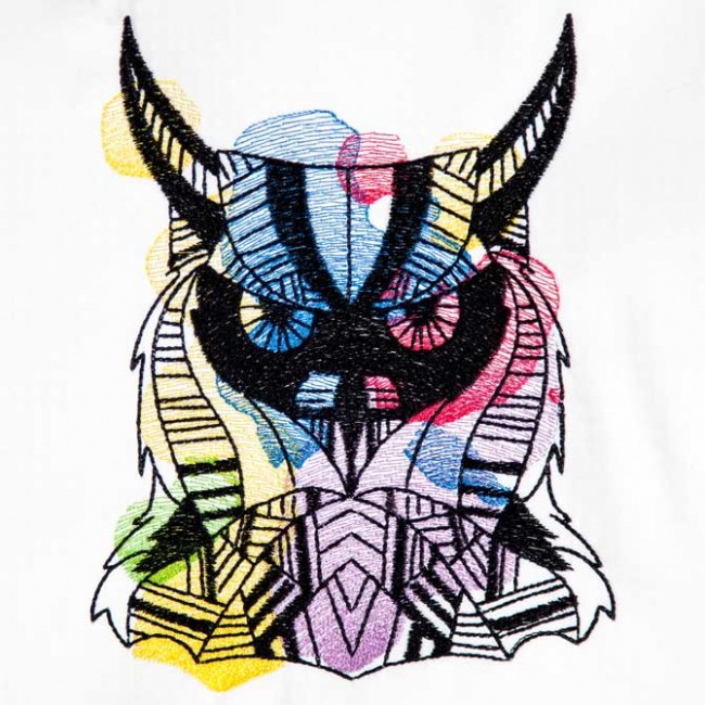BFC1515 Tribal Owl Potraits