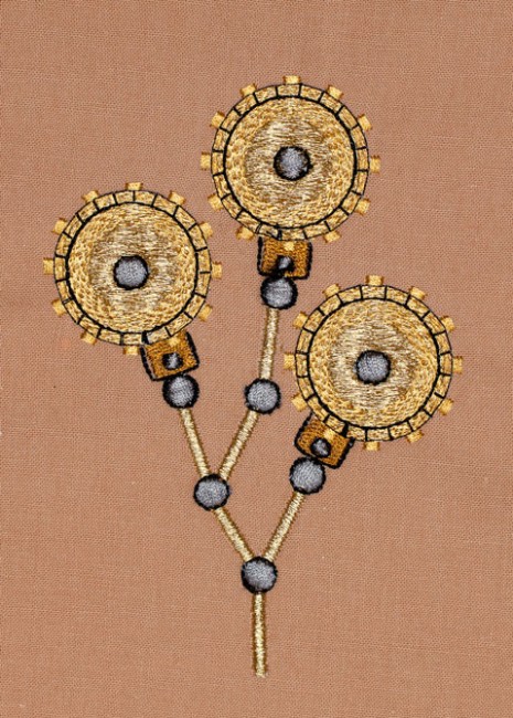 BFC1516 Steampunk Florals