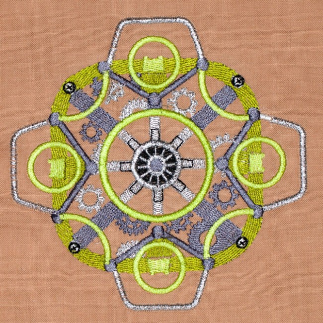 BFC1516 Steampunk Florals