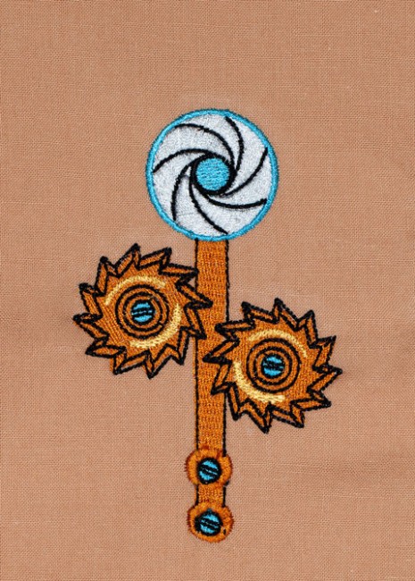 BFC1516 Steampunk Florals