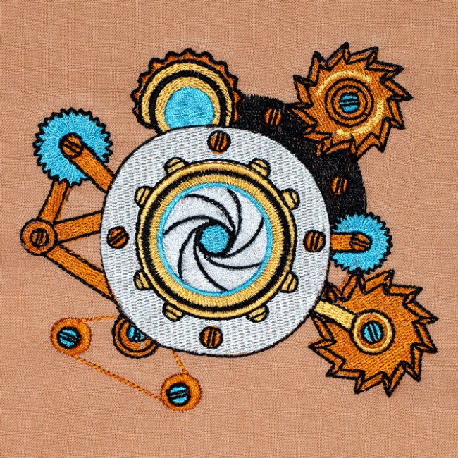BFC1516 Steampunk Florals