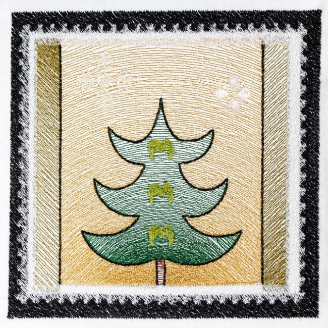 BFC1518 Christmas Stamps II