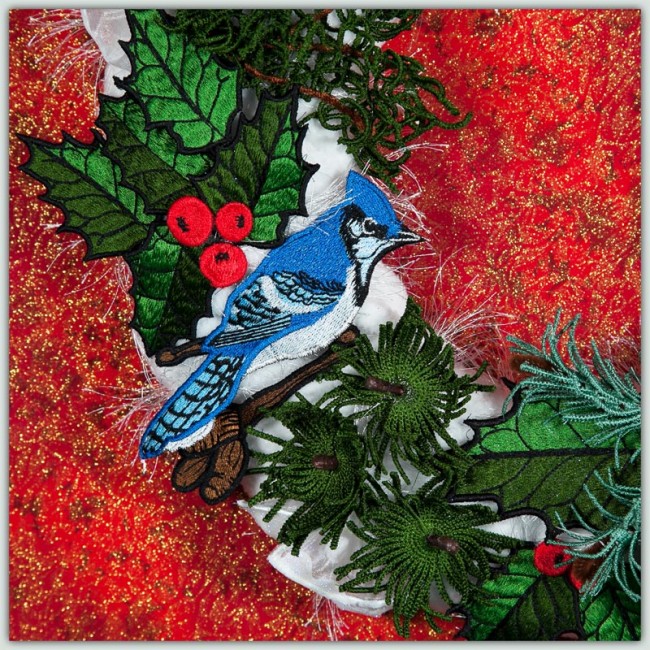 BFC1519 FSL Christmas or Winter Wreath