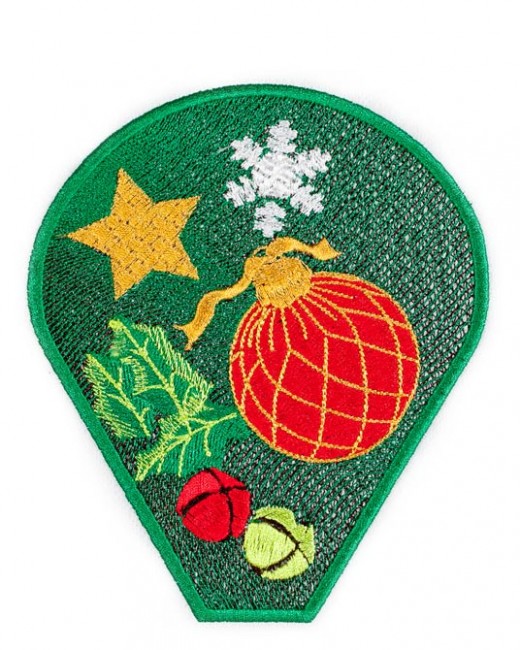 BFC1525 FSL or Fabric Christmas Bowls