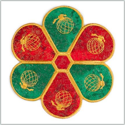BFC1525 FSL or Fabric Christmas Bowls