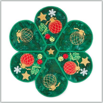 BFC1525 FSL or Fabric Christmas Bowls