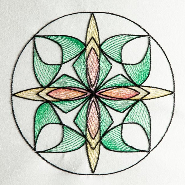 BFC1528 12th Anniversary Quilt Circles