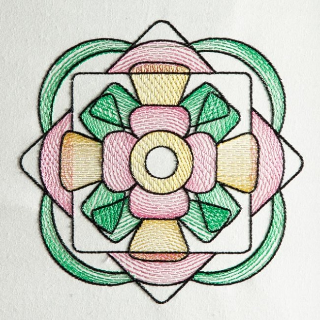 BFC1528 12th Anniversary Quilt Circles