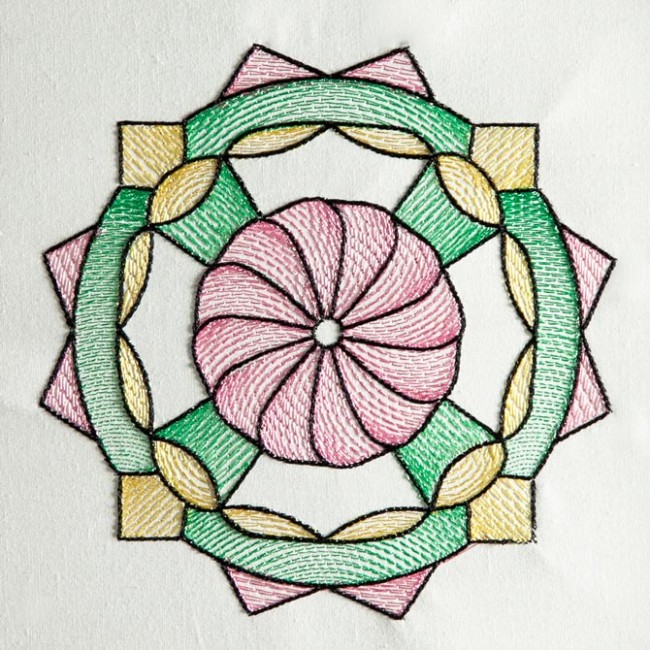 BFC1528 12th Anniversary Quilt Circles