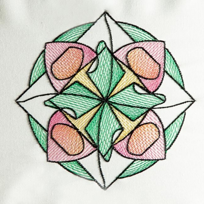 BFC1528 12th Anniversary Quilt Circles