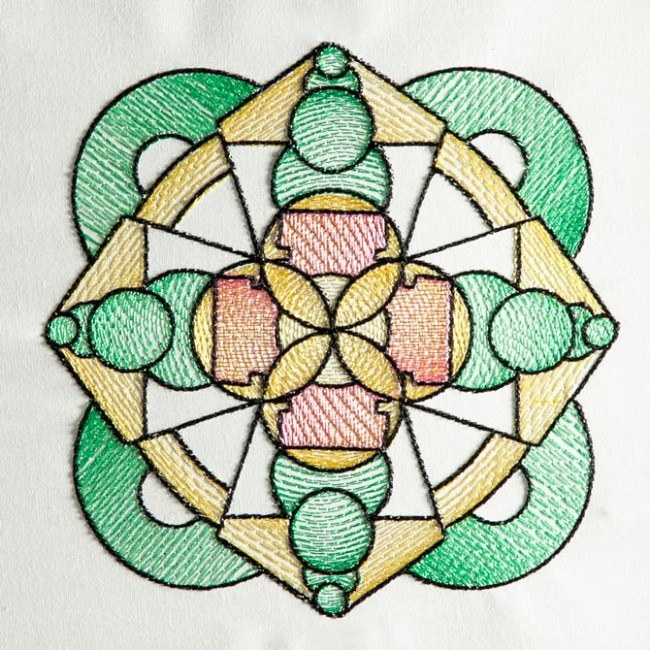 BFC1528 12th Anniversary Quilt Circles