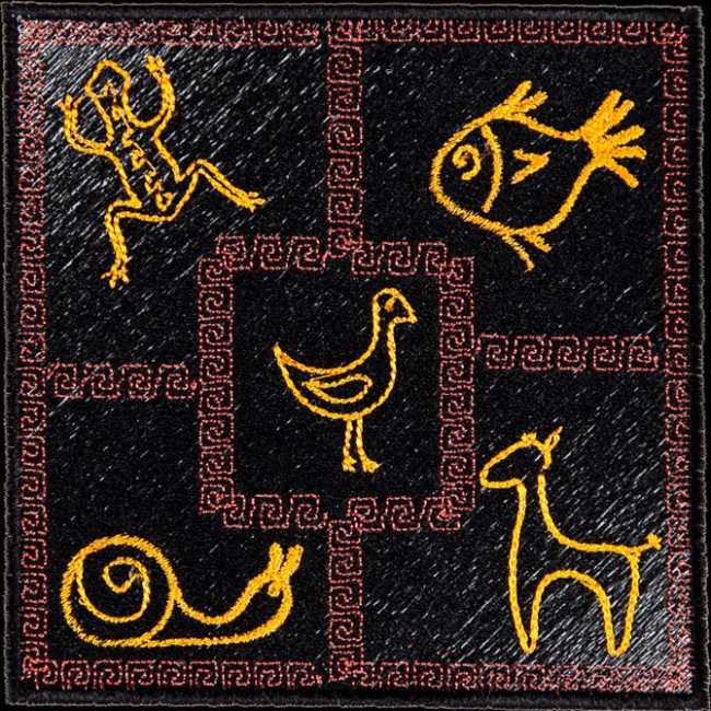 BFC1535 African Quilt Squares