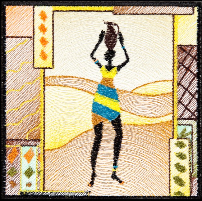 BFC1535 African Quilt Squares