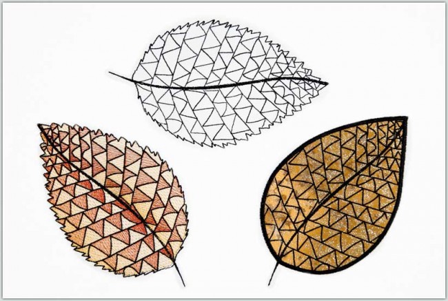 BFC1540 Lovely Leaves 3 Ways