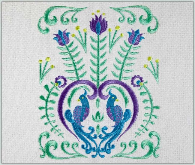 BFC1544 Nordic Designs in Blues and Greens