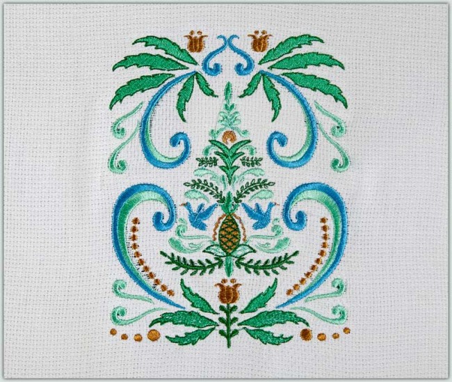 BFC1544 Nordic Designs in Blues and Greens